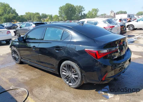 2022 Acura Ilx Premium A-Spec Packages/Technology A-Spec Packages z USA, uszkodzony, nr VIN 19UDE2F80NA005200